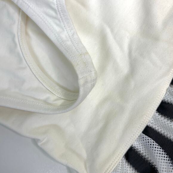 Nike Vintage Challenge Court Dri Fit Tennis Dress White & Black Stripe XS - Picture 7 of 9